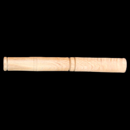 Brass Black Singing Bowl 150*80mm with wooden mallet in sunlight - Rocks and Things Store