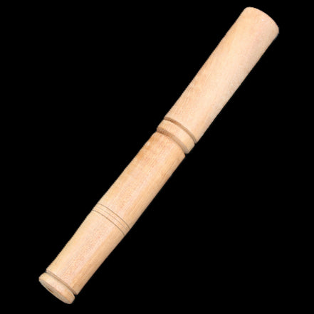 Brass Black Singing Bowl 150*80mm with wooden mallet in sunlight - Rocks and Things Store
