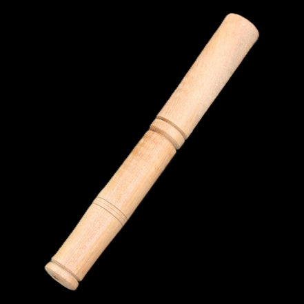 Brass Black Singing Bowl 150*80mm with wooden mallet in sunlight - Rocks and Things Store