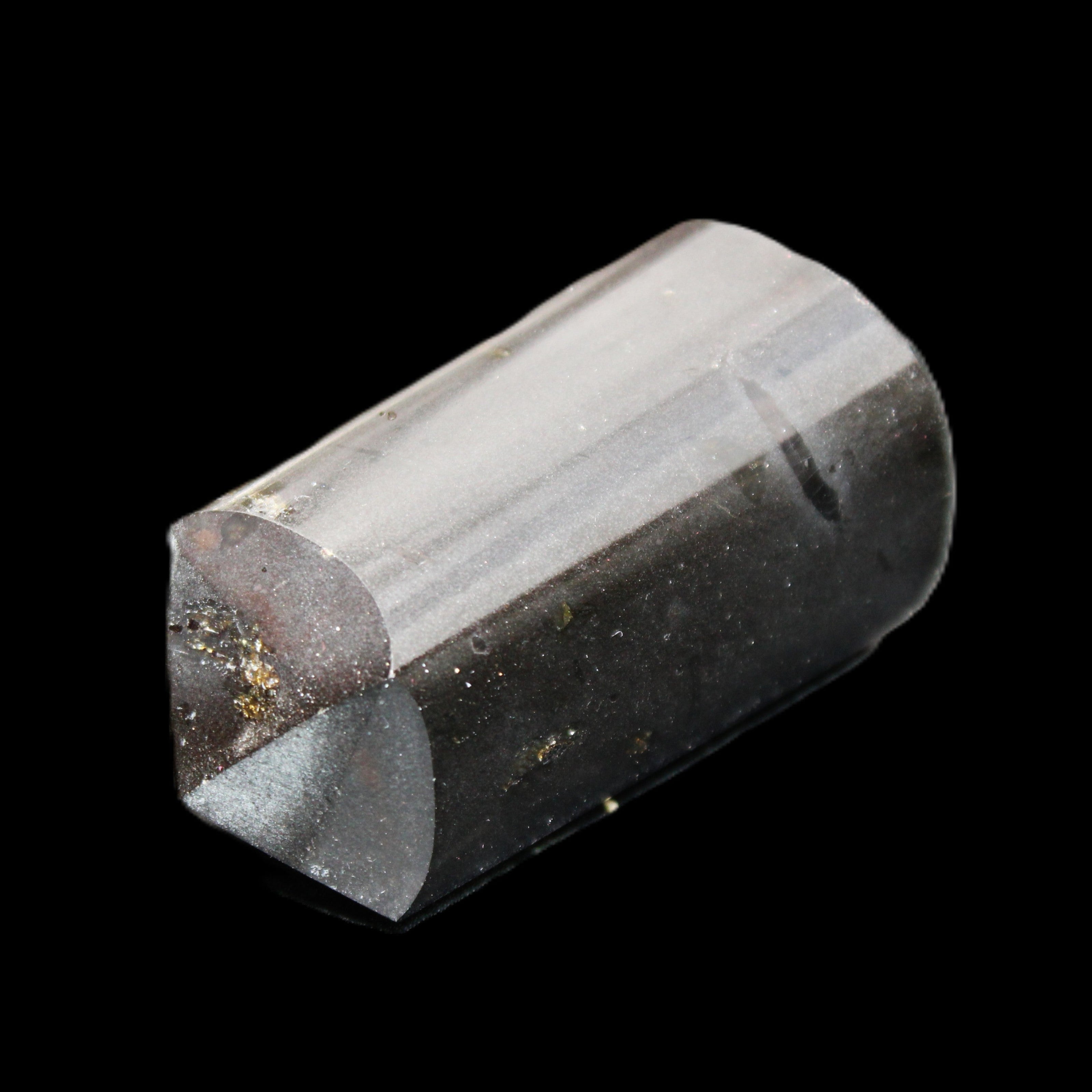 Black Tourmaline polished generator crystal 35*68mm 150g in sunlight - Rocks and Things Store