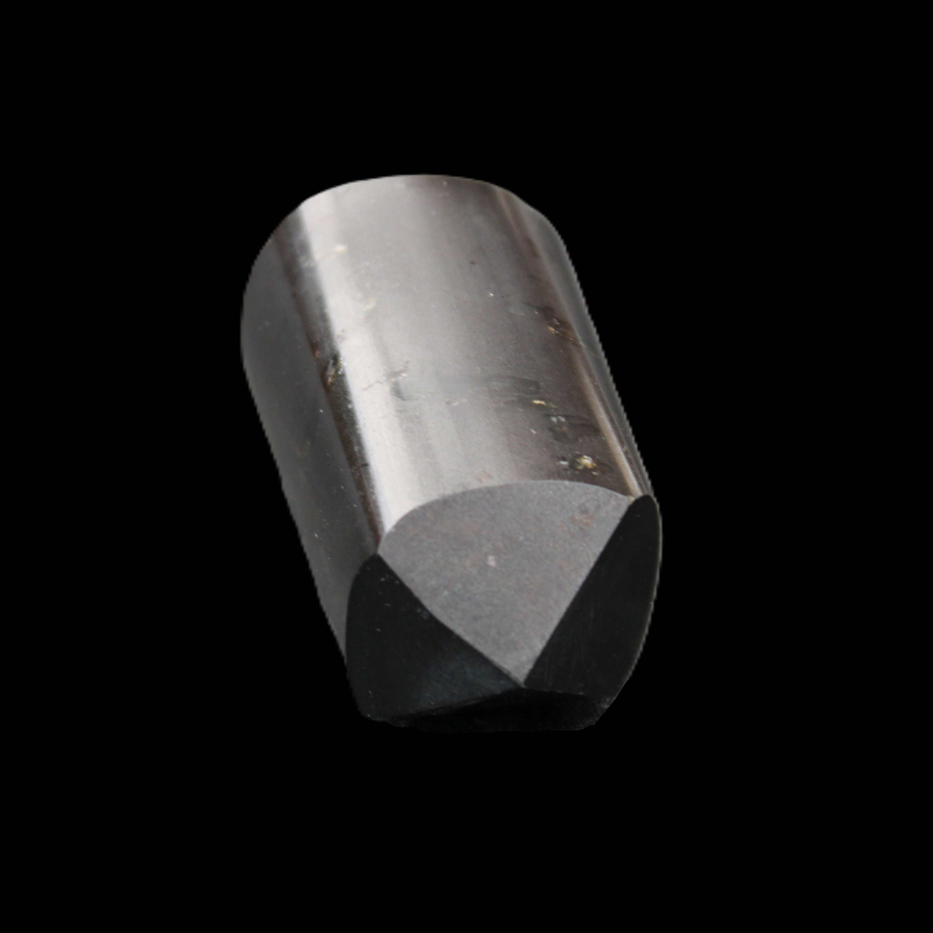 Black Tourmaline polished generator crystal 35*68mm 150g in sunlight - Rocks and Things Store