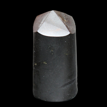Black Tourmaline polished generator crystal 35*68mm 150g in sunlight - Rocks and Things Store