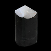 Black Tourmaline polished generator crystal 35*68mm 150g in sunlight - Rocks and Things Store