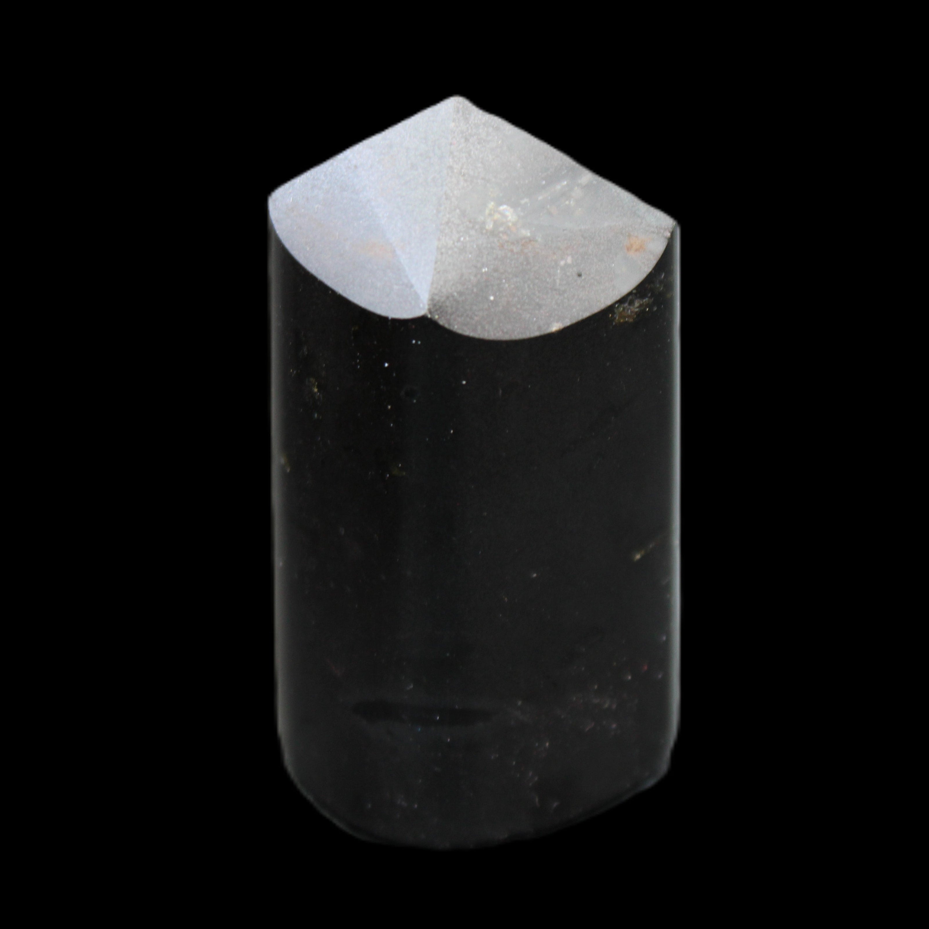 Black Tourmaline polished generator crystal 35*68mm 150g in sunlight - Rocks and Things Store
