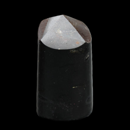 Black Tourmaline polished generator crystal 35*68mm 150g in sunlight - Rocks and Things Store
