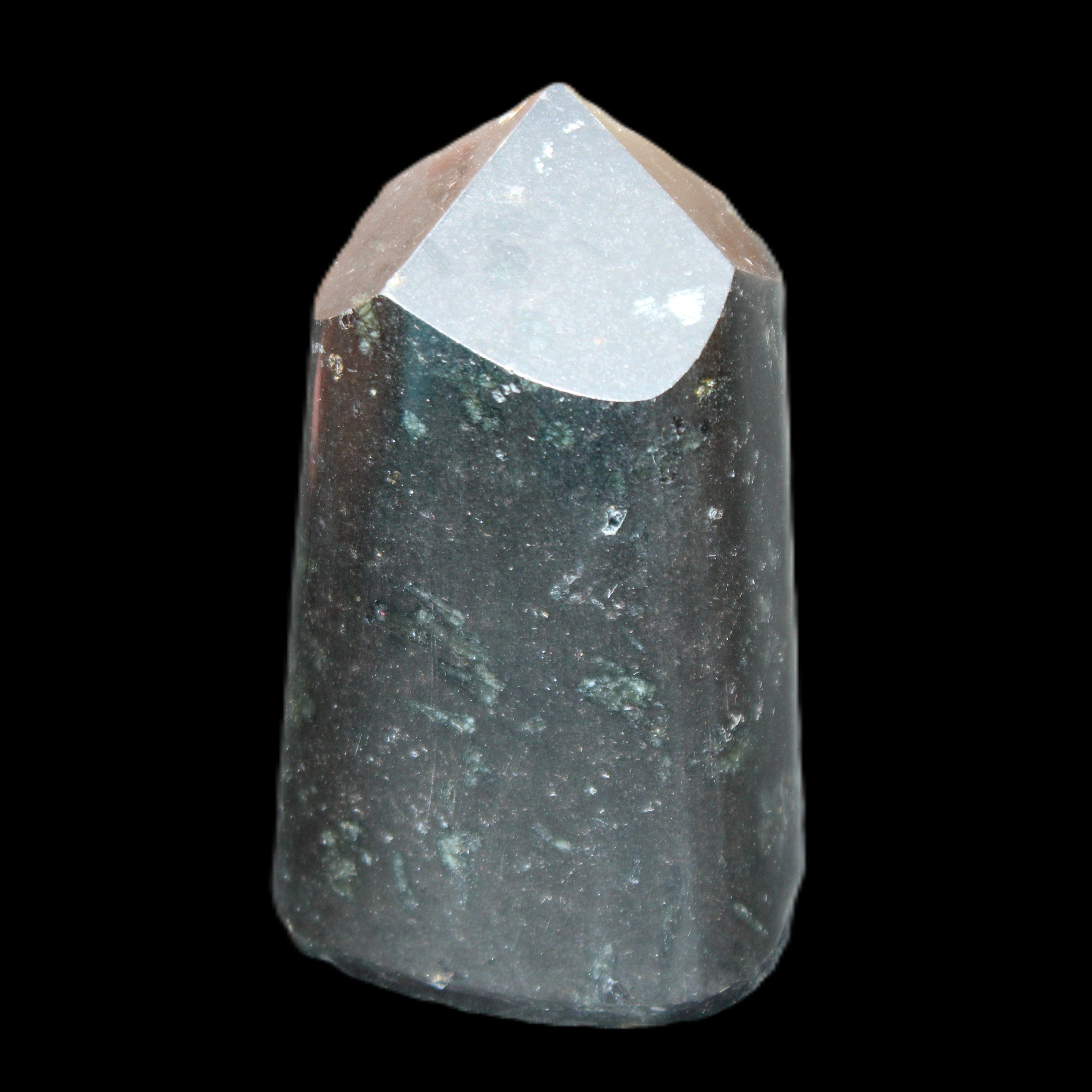 Black Tourmaline polished generator crystal 40*35*70mm 187g in sunlight - Rocks and Things Store