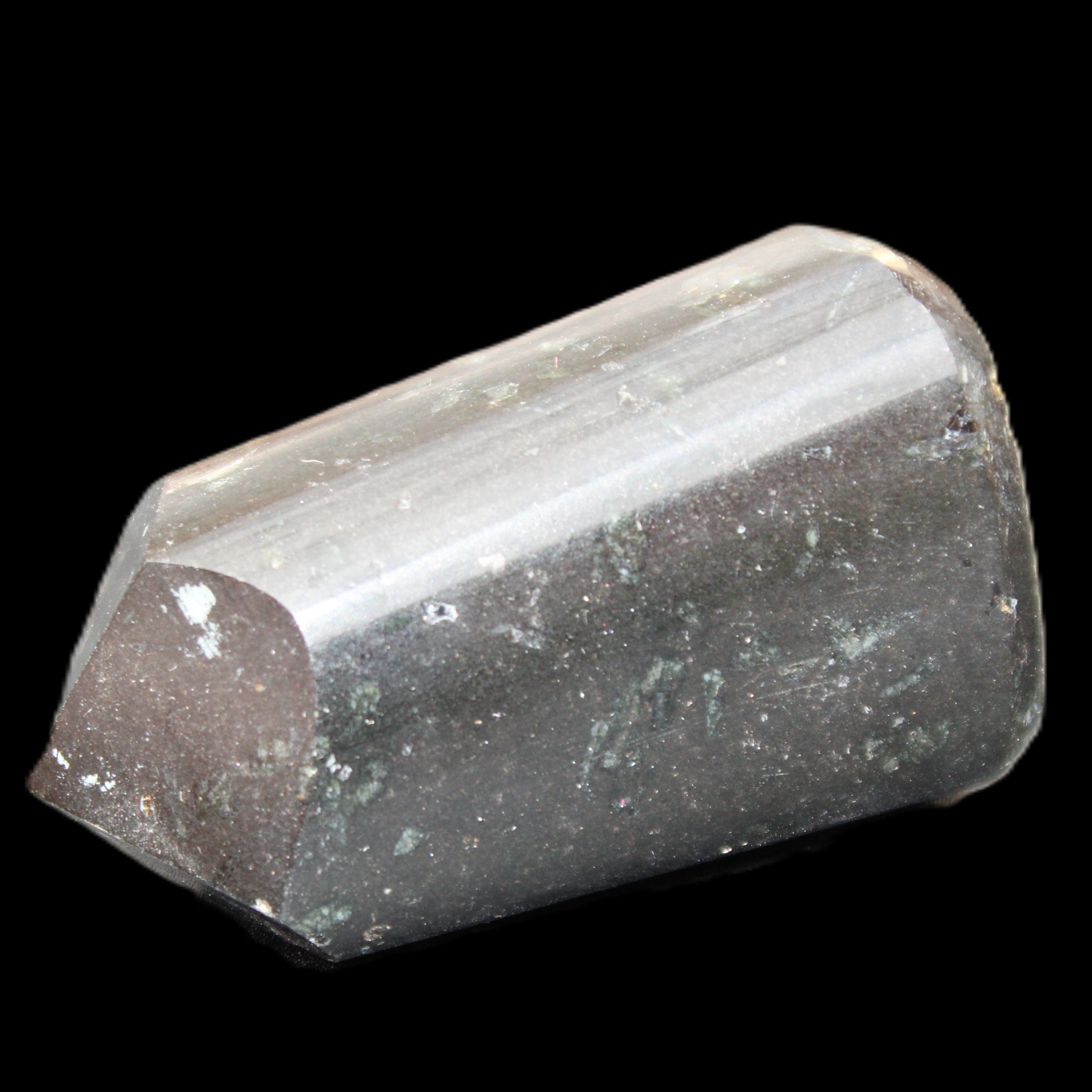 Black Tourmaline polished generator crystal 40*35*70mm 187g in sunlight - Rocks and Things Store