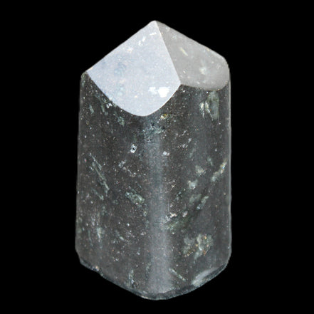 Black Tourmaline polished generator crystal 40*35*70mm 187g in sunlight - Rocks and Things Store