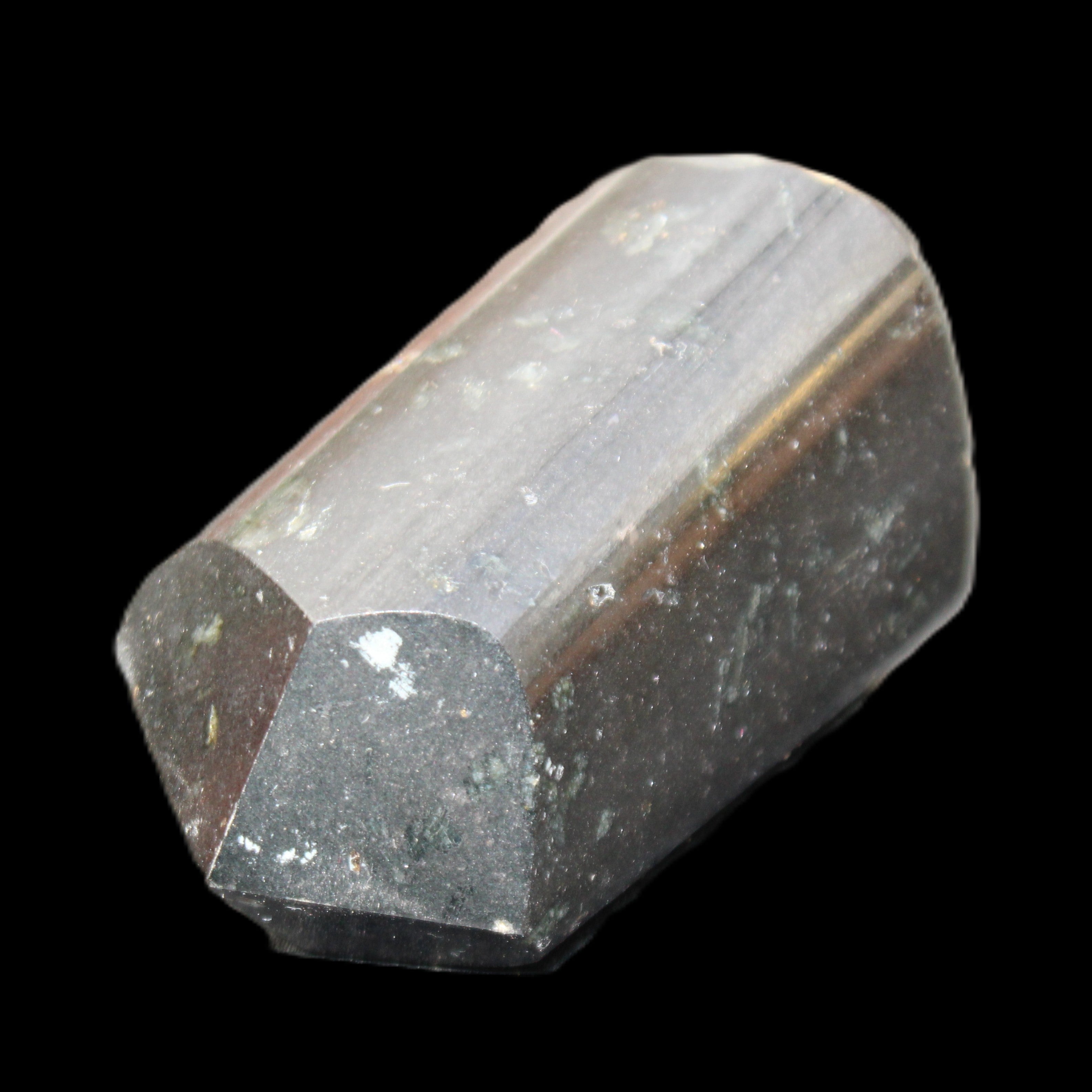 Black Tourmaline polished generator crystal 40*35*70mm 187g in sunlight - Rocks and Things Store