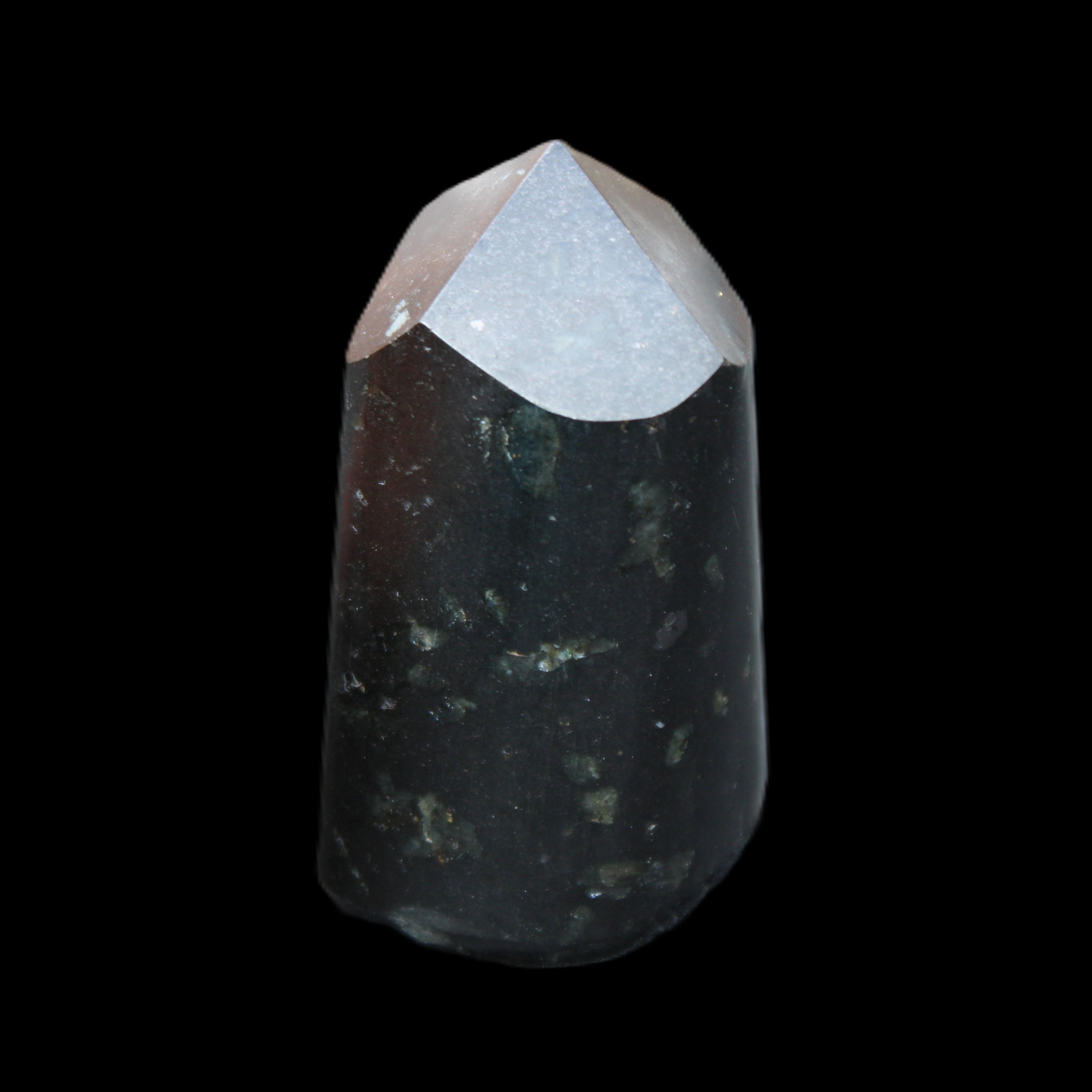 Black Tourmaline polished generator crystal 40*35*70mm 187g in sunlight - Rocks and Things Store