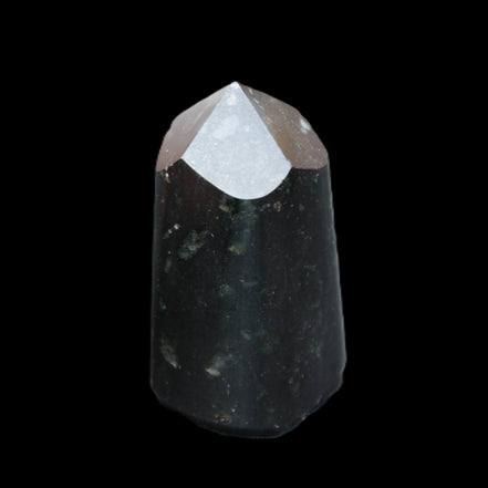 Black Tourmaline polished generator crystal 40*35*70mm 187g in sunlight - Rocks and Things Store