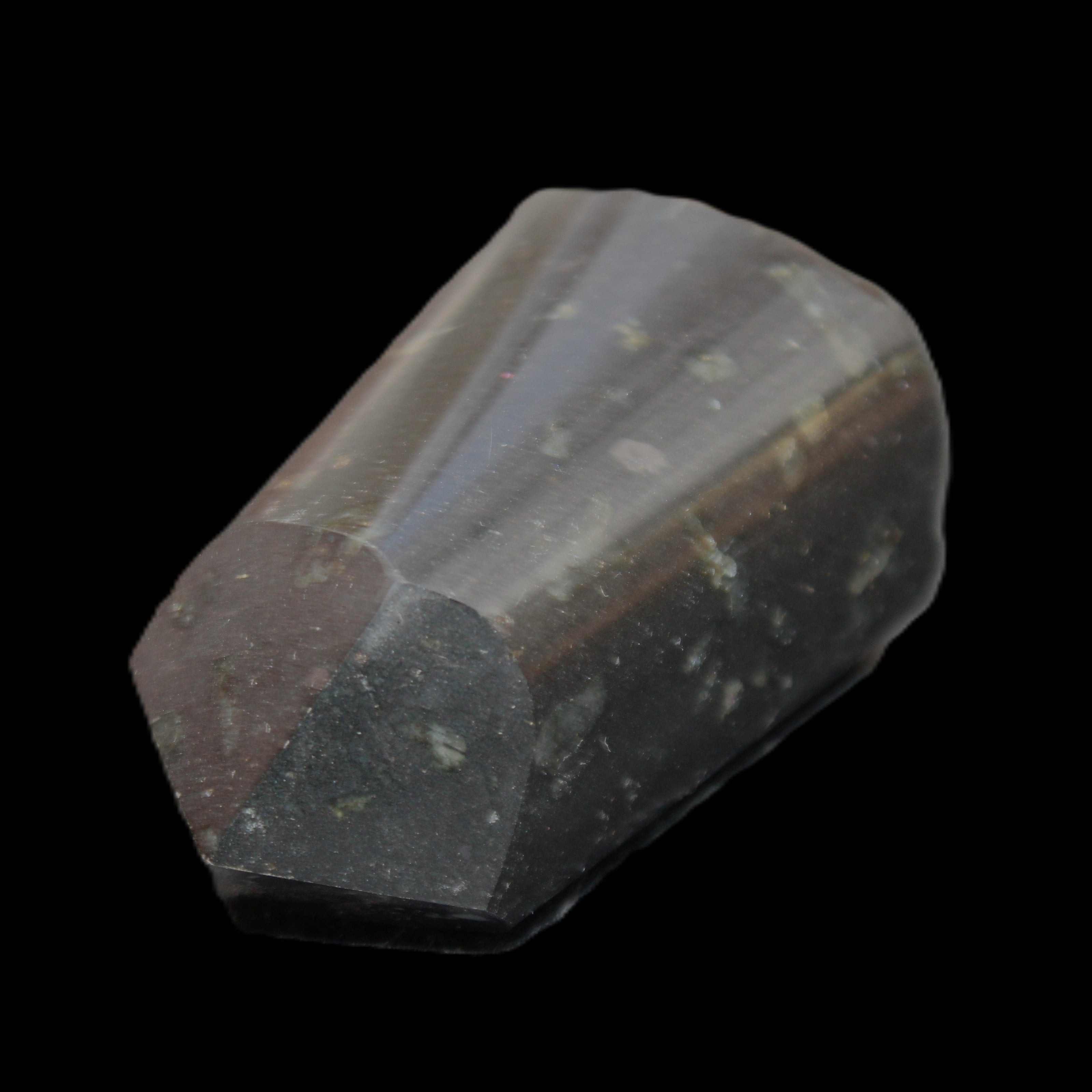Black Tourmaline polished generator crystal 40*35*70mm 187g in sunlight - Rocks and Things Store