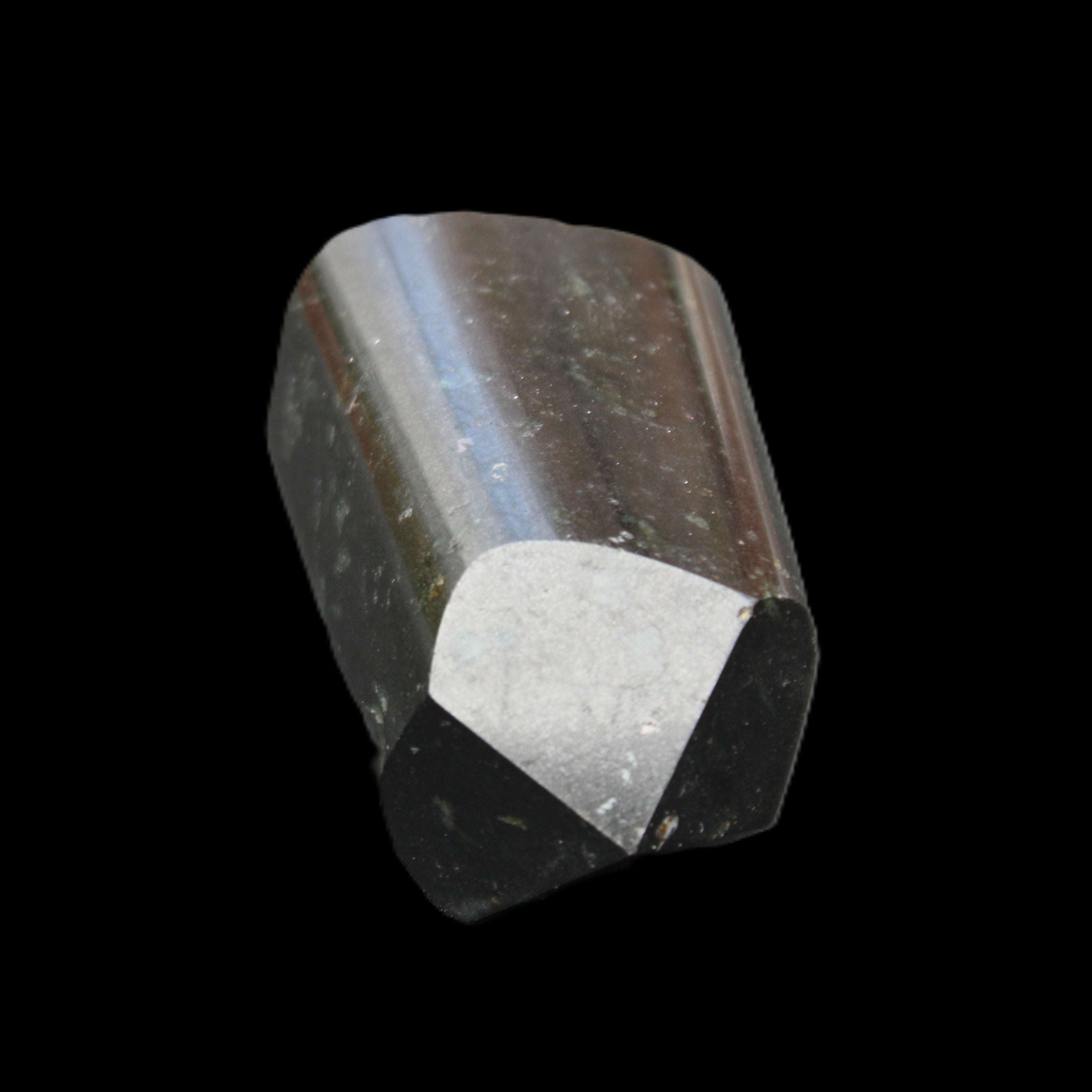 Black Tourmaline polished generator crystal 40*35*70mm 187g in sunlight - Rocks and Things Store