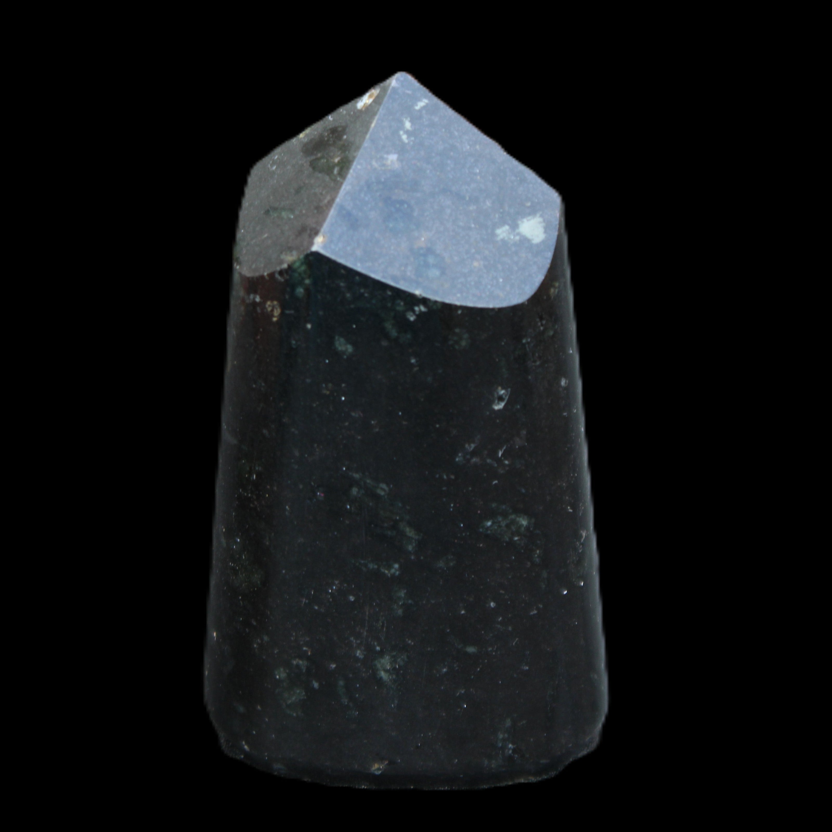 Black Tourmaline polished generator crystal 40*35*70mm 187g in sunlight - Rocks and Things Store