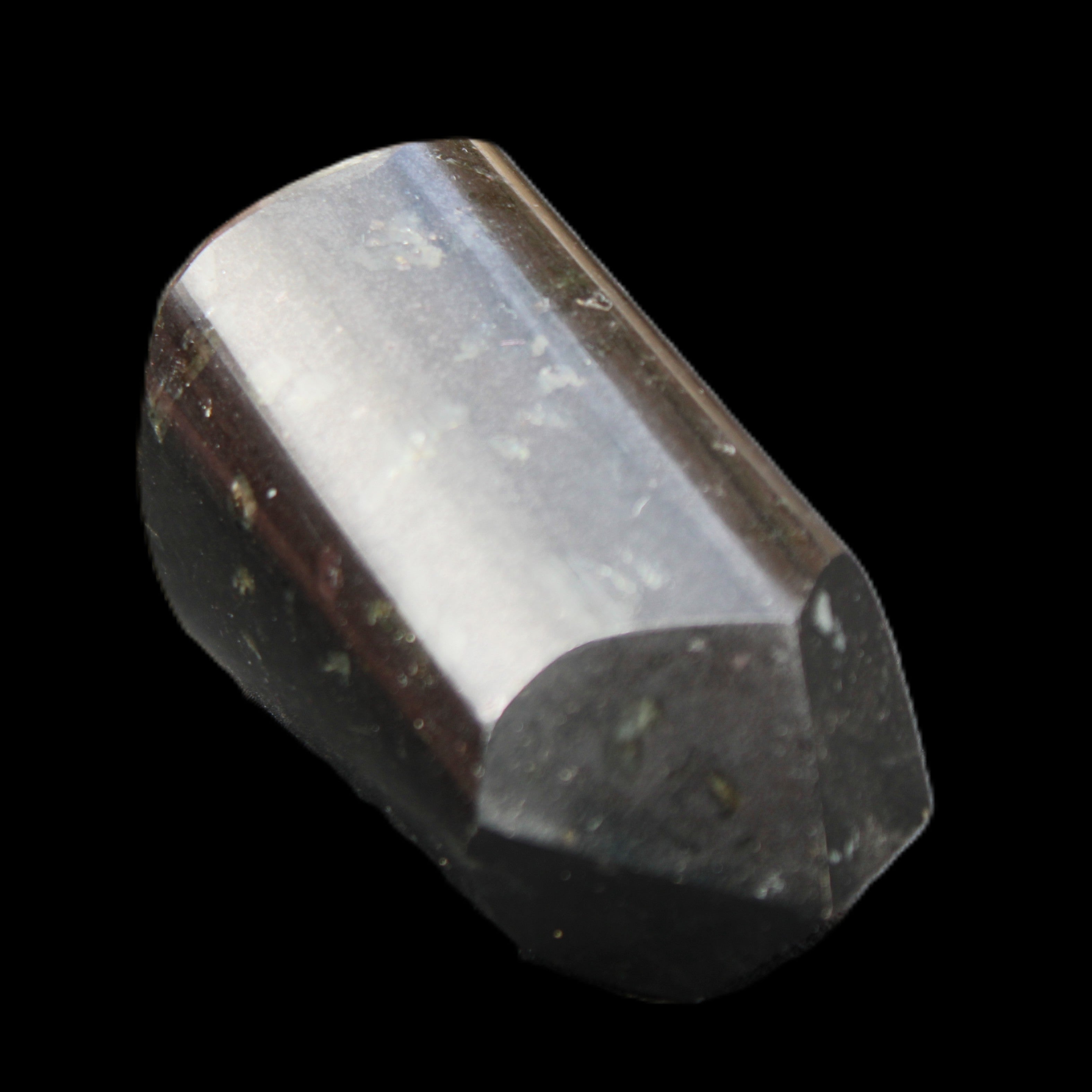 Black Tourmaline polished generator crystal 40*35*70mm 187g in sunlight - Rocks and Things Store
