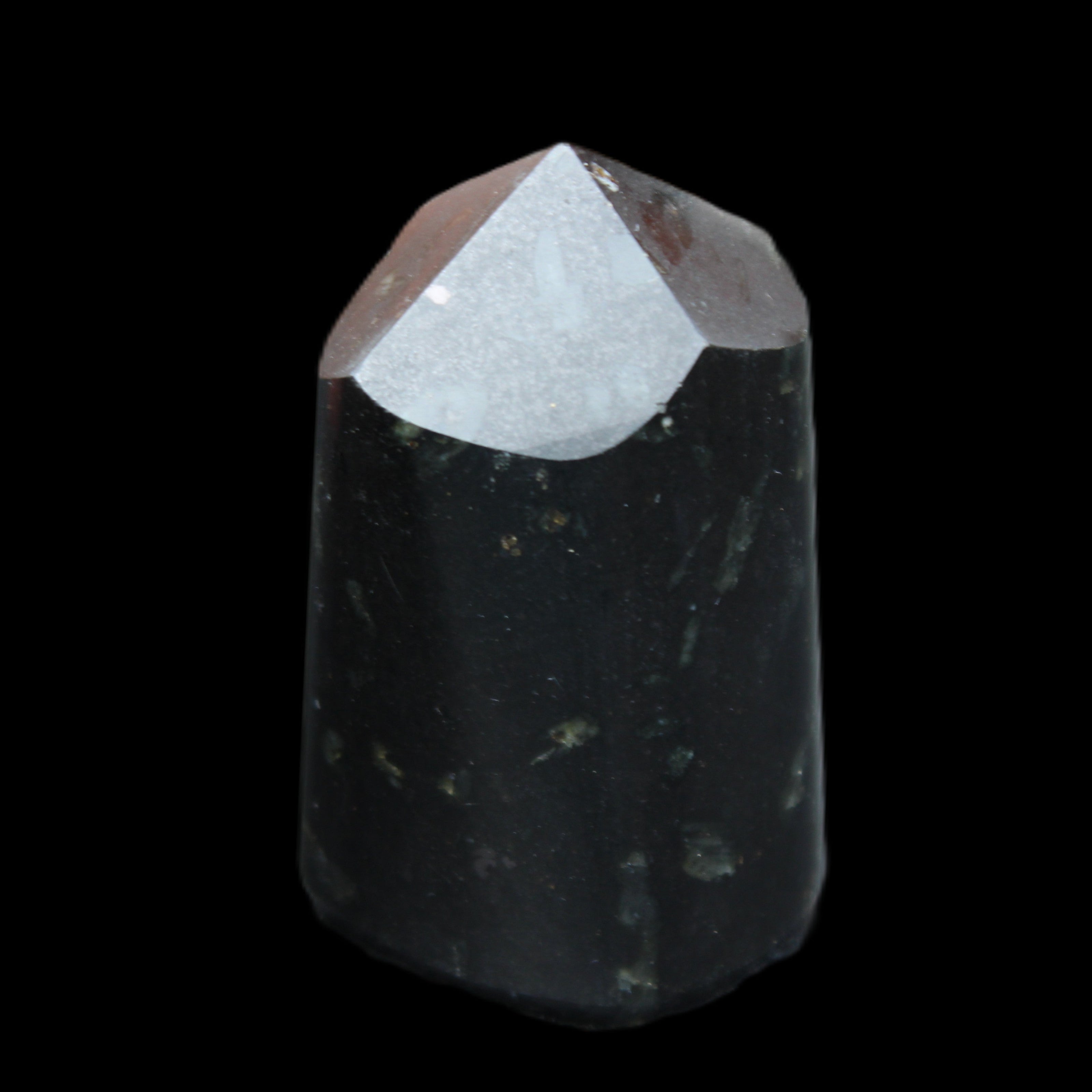 Black Tourmaline polished generator crystal 40*35*70mm 187g in sunlight - Rocks and Things Store