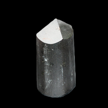 Black Tourmaline polished generator crystal 35*32*65mm 149g in sunlight - Rocks and Things Store