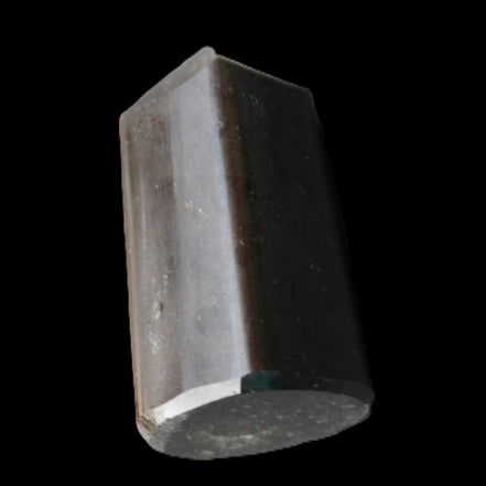 Black Tourmaline polished generator crystal 35*32*65mm 149g in sunlight - Rocks and Things Store