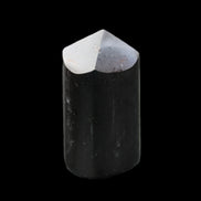Black Tourmaline polished generator crystal 35*32*65mm 149g in sunlight - Rocks and Things Store