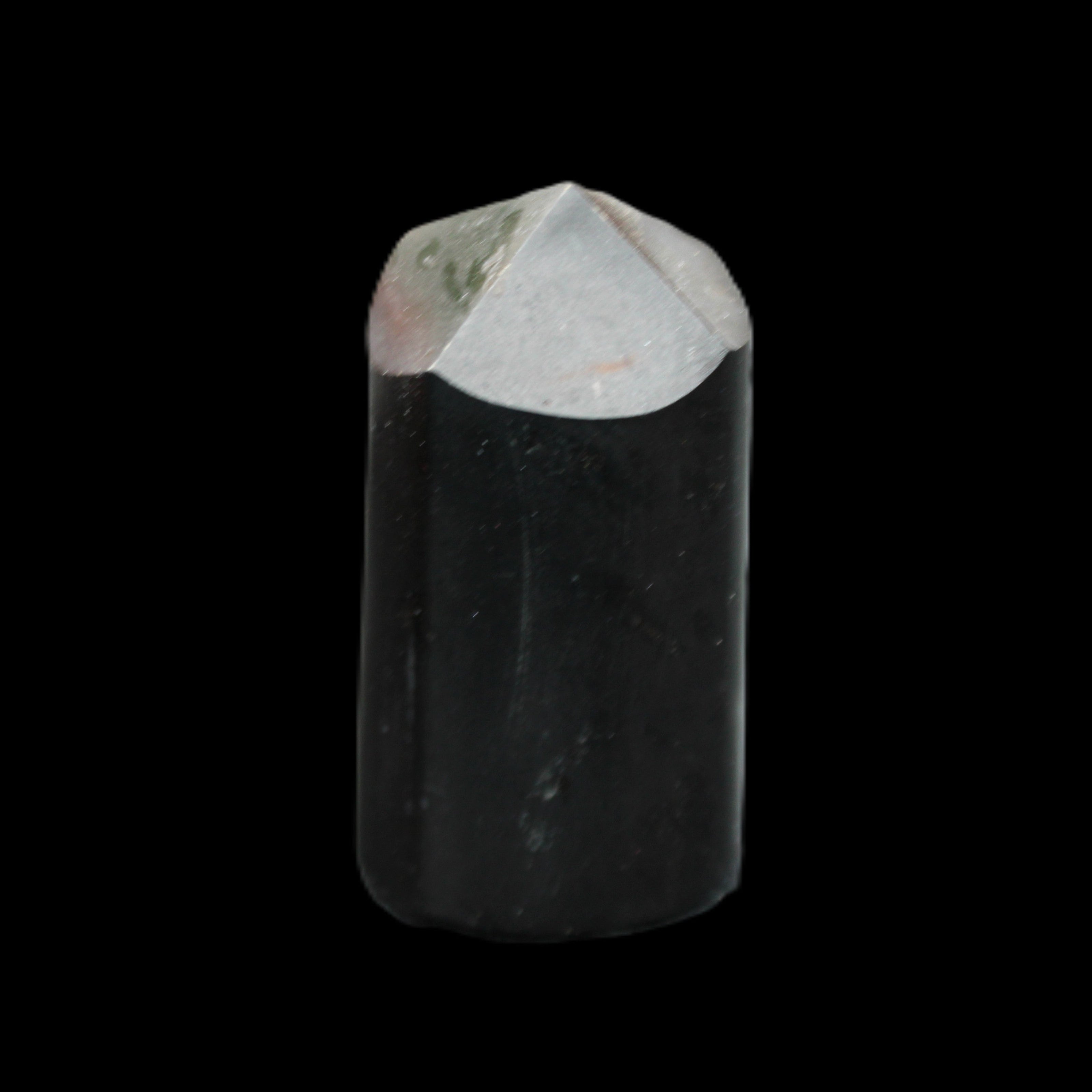 Black Tourmaline polished generator crystal 35*32*65mm 149g in sunlight - Rocks and Things Store