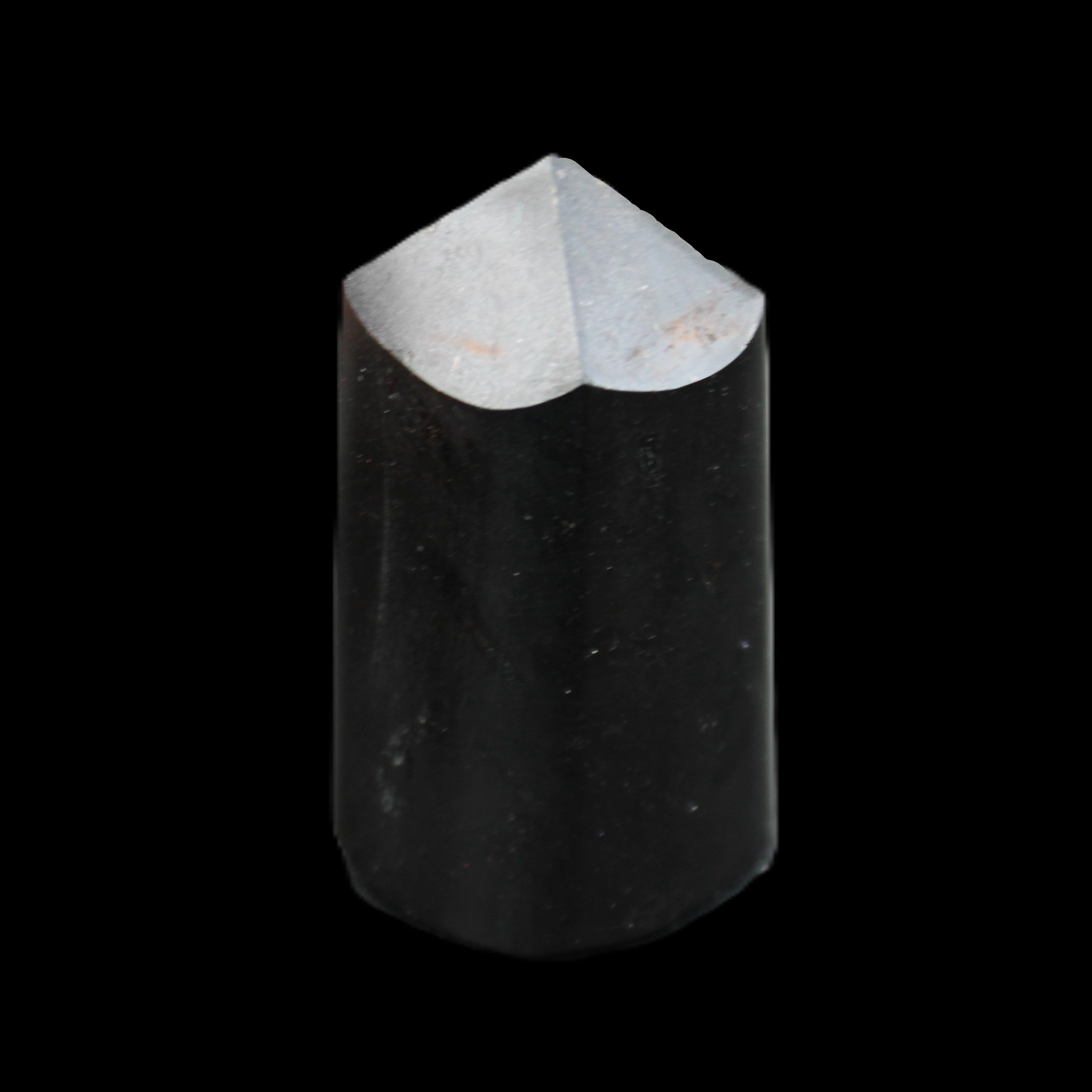 Black Tourmaline polished generator crystal 35*32*65mm 149g in sunlight - Rocks and Things Store