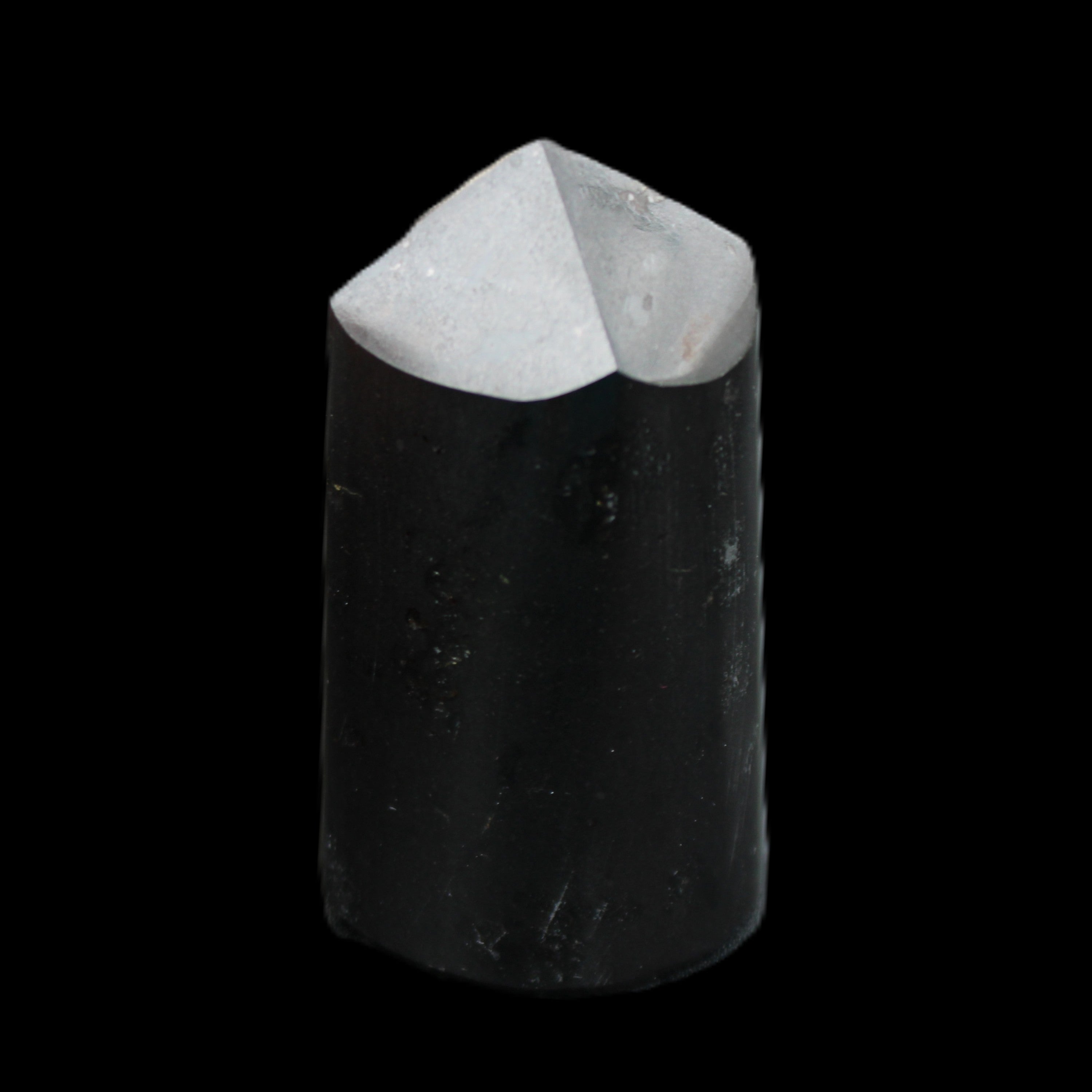 Black Tourmaline polished generator crystal 35*32*65mm 149g in sunlight - Rocks and Things Store