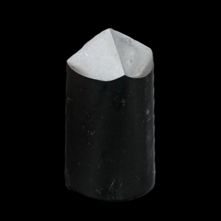 Black Tourmaline polished generator crystal 35*32*65mm 149g in sunlight - Rocks and Things Store
