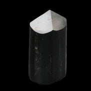 Black Tourmaline polished generator crystal 35*32*65mm 149g in sunlight - Rocks and Things Store