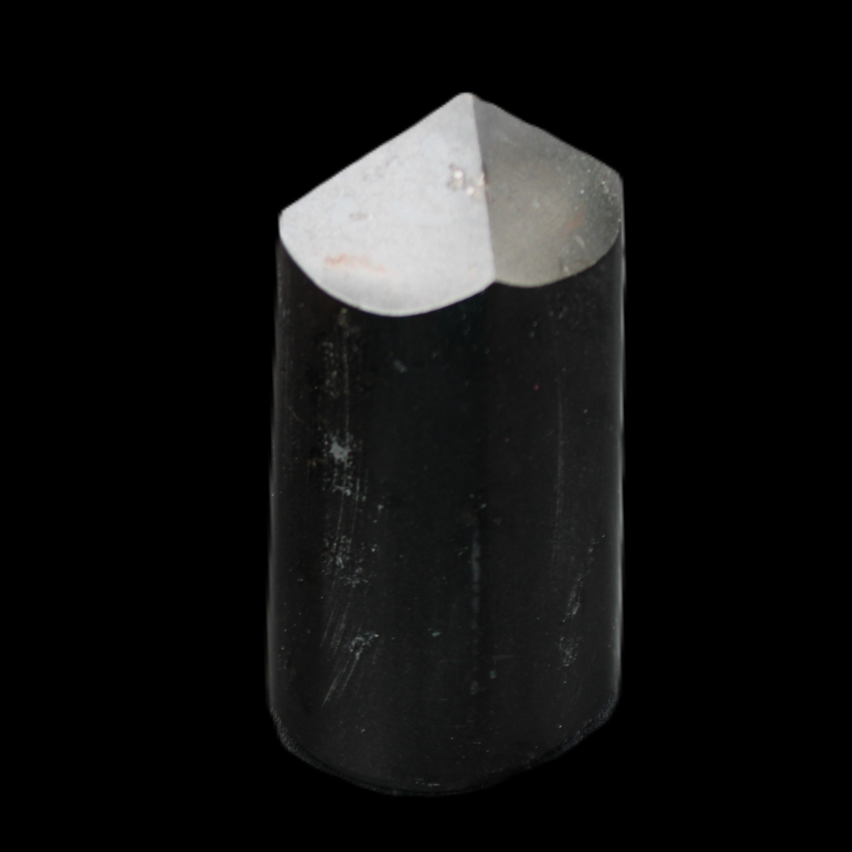 Black Tourmaline polished generator crystal 35*32*65mm 149g in sunlight - Rocks and Things Store