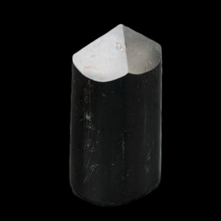 Black Tourmaline polished generator crystal 35*32*65mm 149g in sunlight - Rocks and Things Store