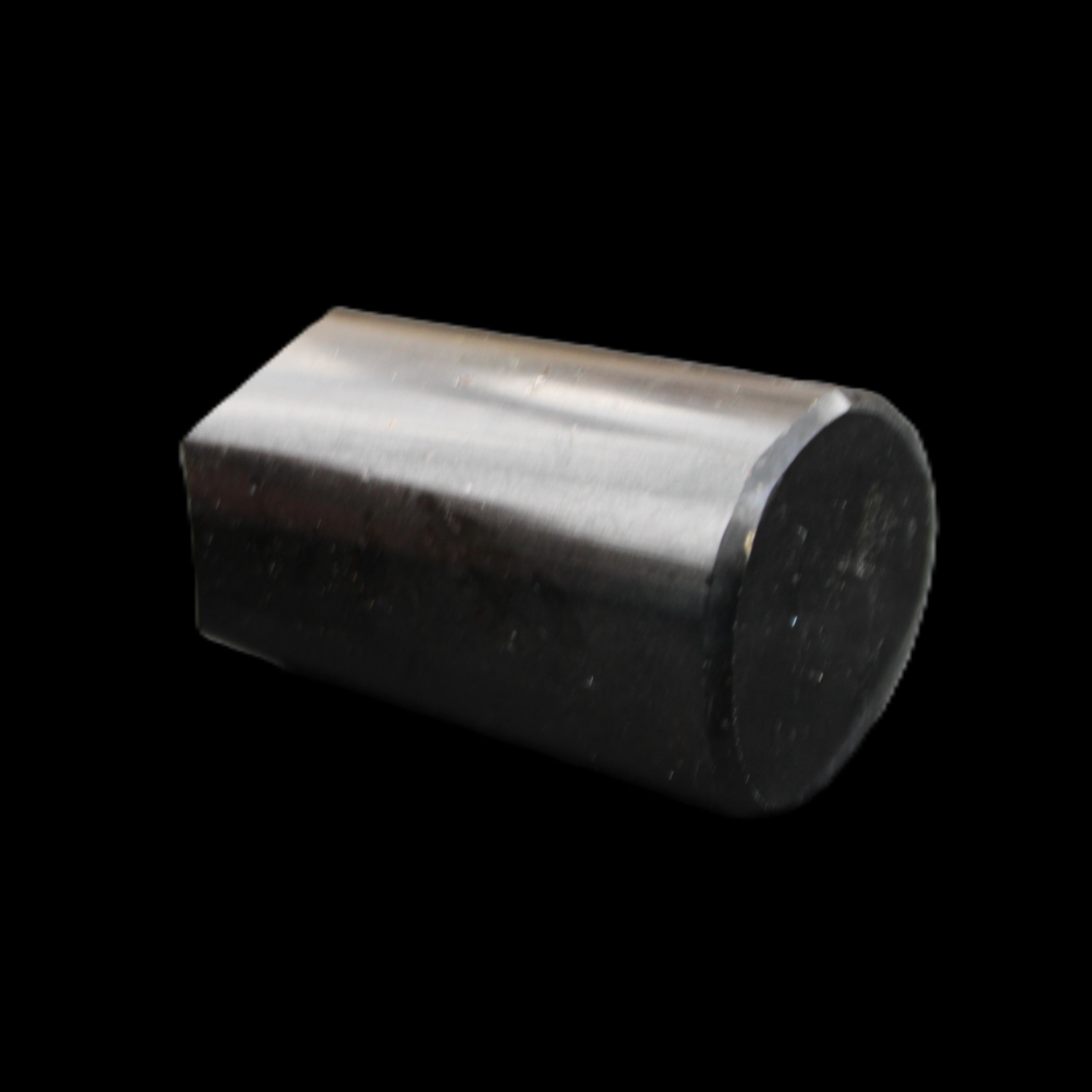 Black Tourmaline polished generator crystal 35*32*65mm 149g in sunlight - Rocks and Things Store