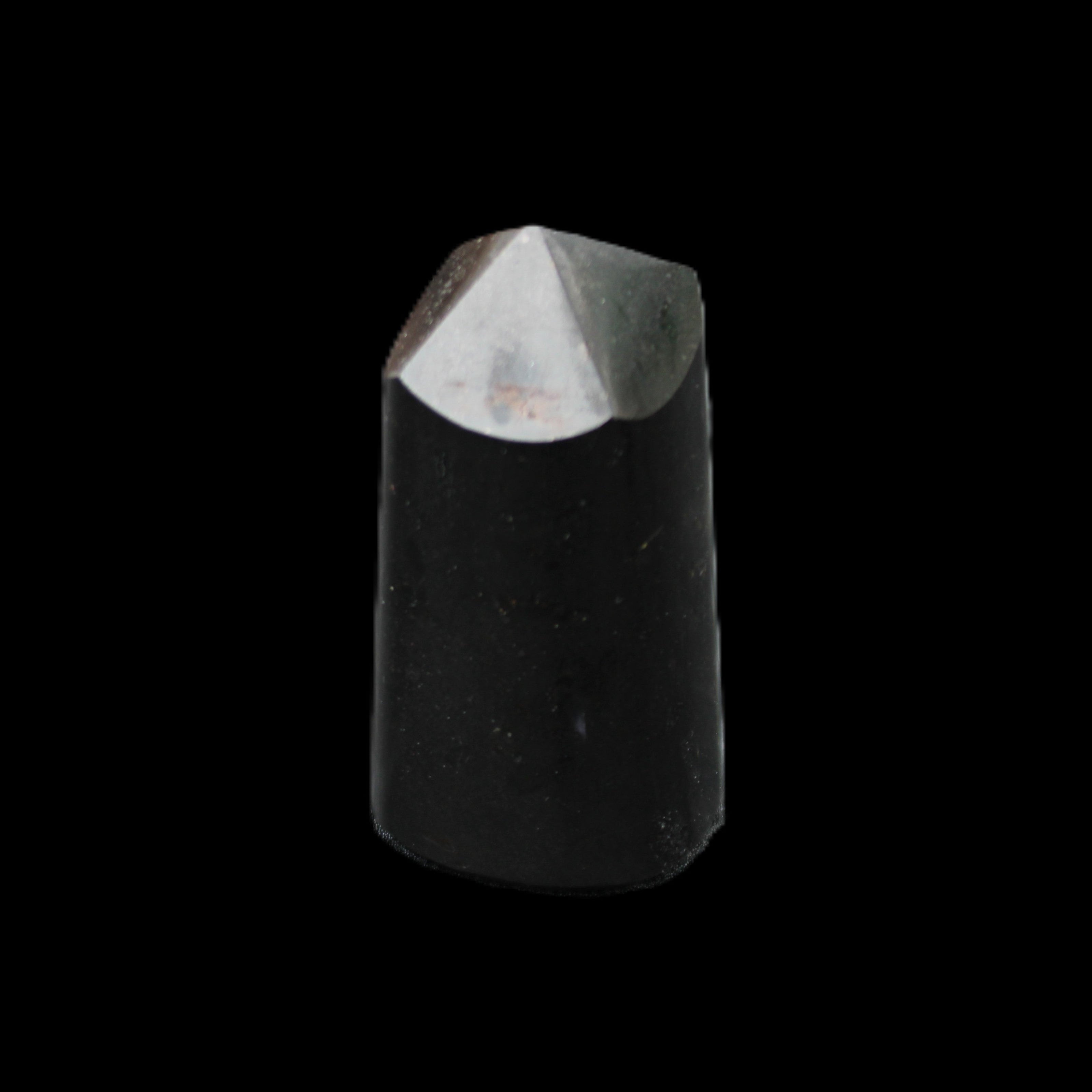 Black Tourmaline polished generator crystal 35*32*65mm 149g in sunlight - Rocks and Things Store
