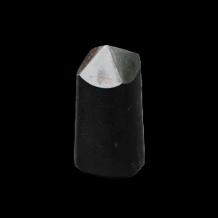 Black Tourmaline polished generator crystal 35*32*65mm 149g in sunlight - Rocks and Things Store