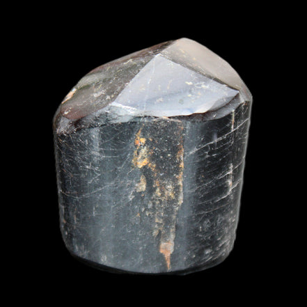 Black Tourmaline polished generator crystal 39*30*49mm 123g in sunlight - Rocks and Things Store
