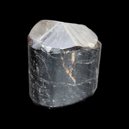 Black Tourmaline polished generator crystal 39*30*49mm 123g in sunlight - Rocks and Things Store