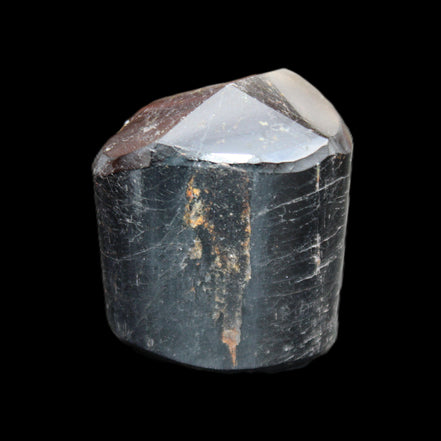 Black Tourmaline polished generator crystal 39*30*49mm 123g in sunlight - Rocks and Things Store