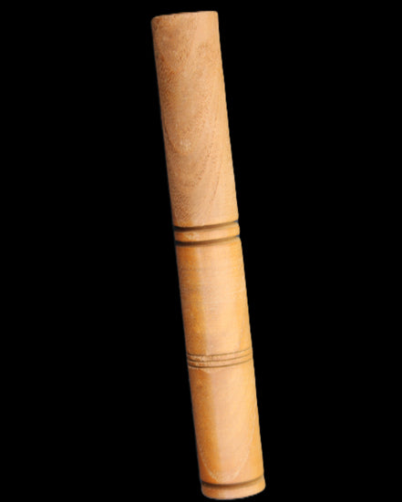 Brass Singing Bowl 145*70mm 1052g mallet 180mm in sunlight - Rocks and Things Store