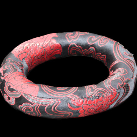 Large Singing Bowl cushion from Nepal 150*30mm 71g in sunlight - Rocks and Things Store