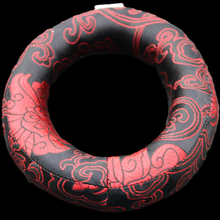 Large Singing Bowl cushion from Nepal 150*30mm 71g in sunlight - Rocks and Things Store