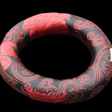 Large Singing Bowl cushion from Nepal 150*30mm 71g in sunlight - Rocks and Things Store