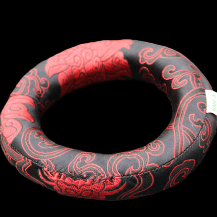 Large Singing Bowl cushion from Nepal 150*30mm 71g in sunlight - Rocks and Things Store