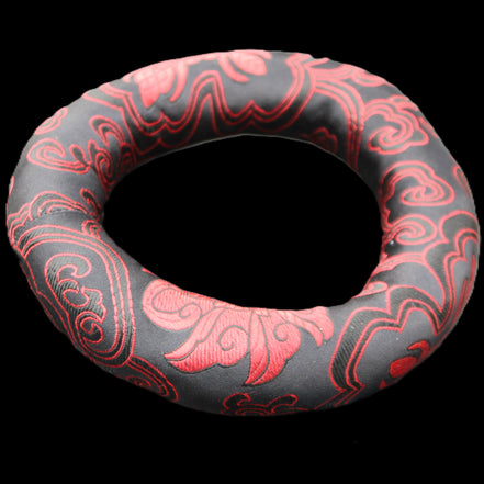 Large Singing Bowl cushion from Nepal 150*30mm 71g in sunlight - Rocks and Things Store