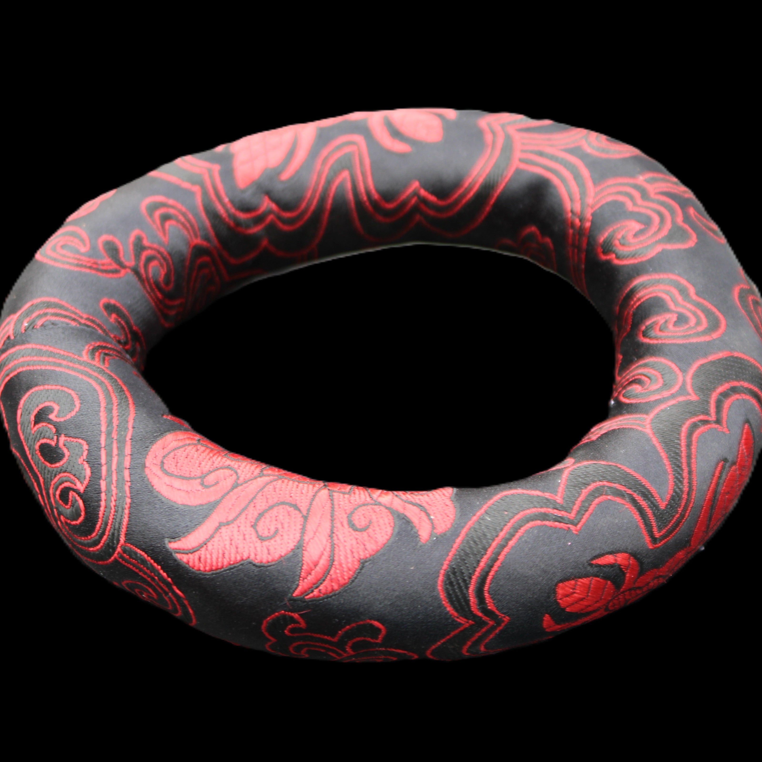 Large Singing Bowl cushion from Nepal 150*30mm 71g in sunlight - Rocks and Things Store