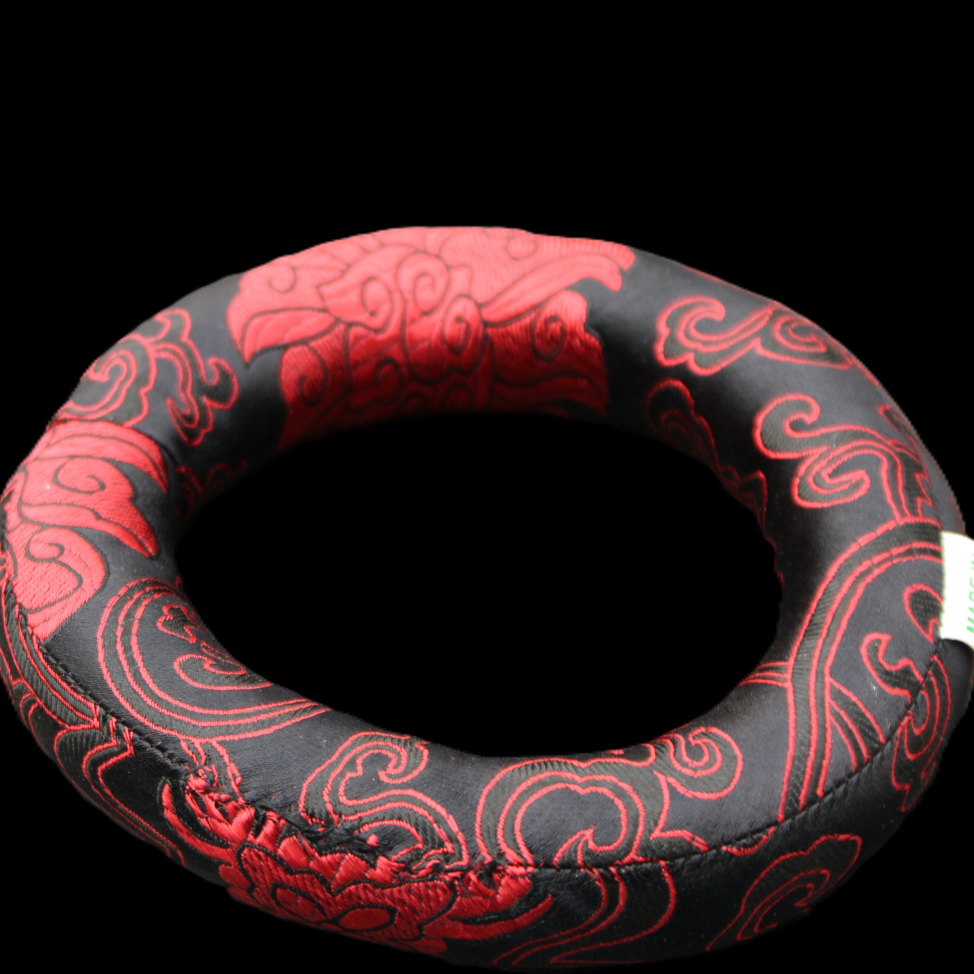 Large Singing Bowl cushion from Nepal 150*30mm 71g in sunlight - Rocks and Things Store