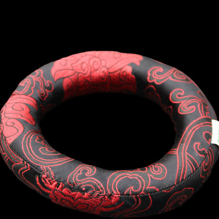 Large Singing Bowl cushion from Nepal 150*30mm 71g in sunlight - Rocks and Things Store