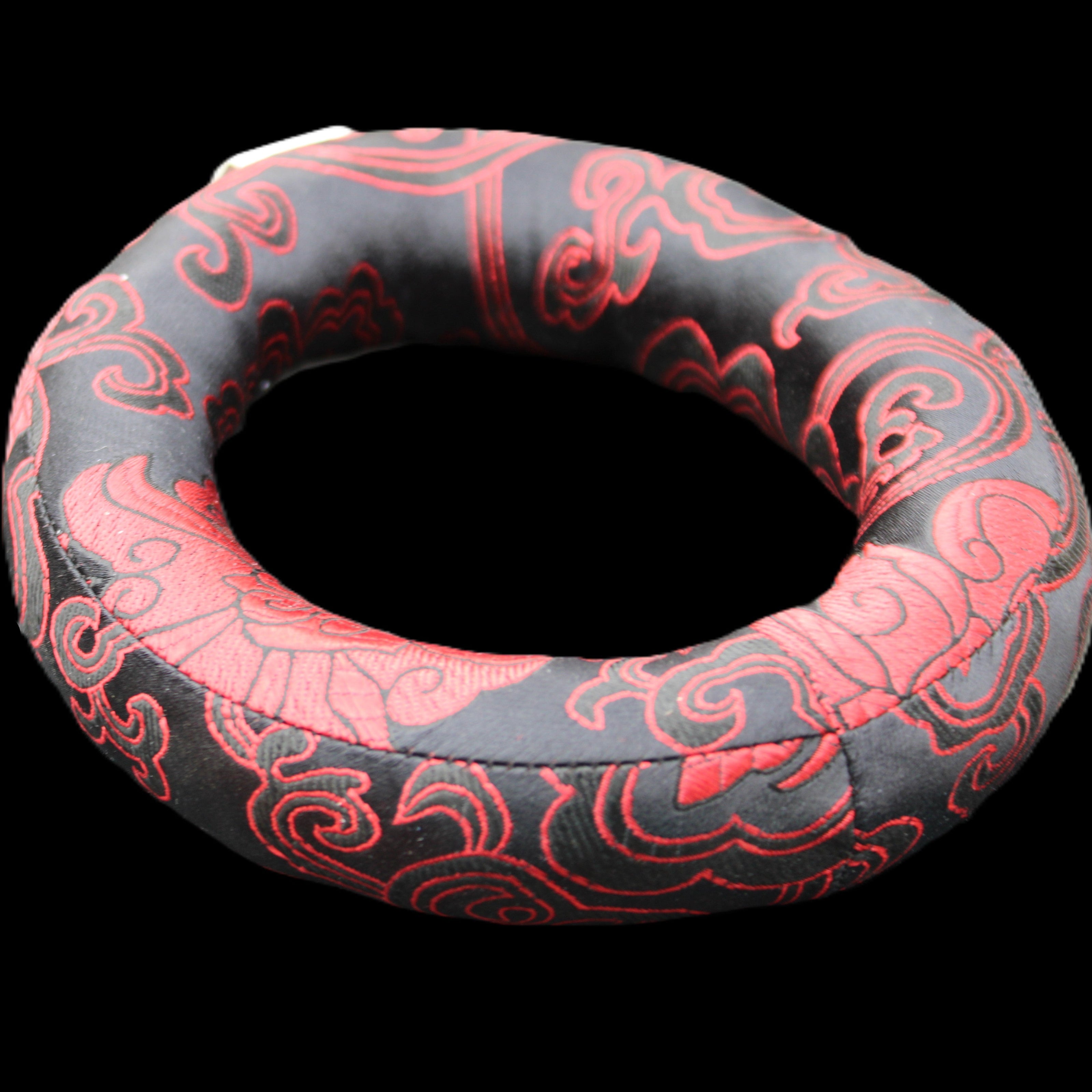 Large Singing Bowl cushion from Nepal 150*30mm 71g in sunlight - Rocks and Things Store