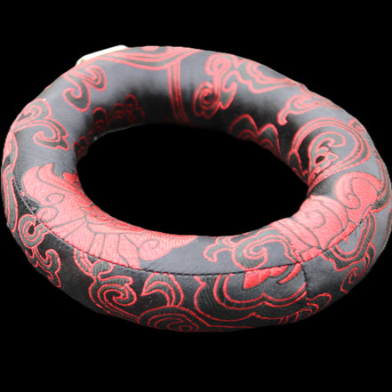 Large Singing Bowl cushion from Nepal 150*30mm 71g in sunlight - Rocks and Things Store