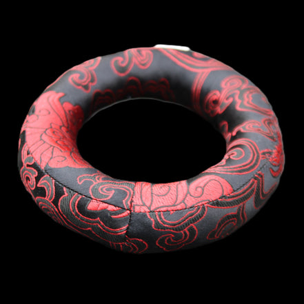 Large Singing Bowl cushion from Nepal 150*30mm 71g in sunlight - Rocks and Things Store