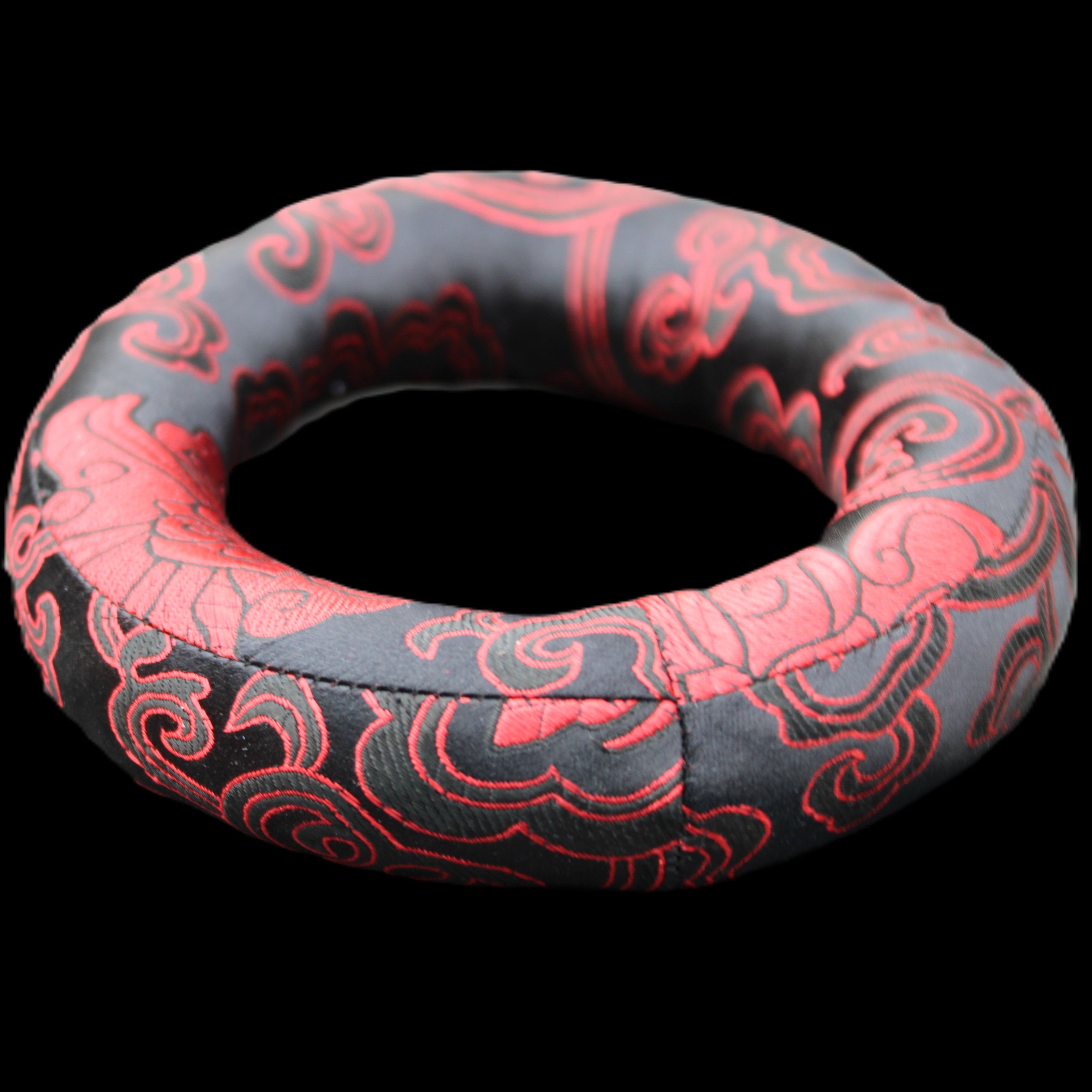 Large Singing Bowl cushion from Nepal 150*30mm 71g in sunlight - Rocks and Things Store