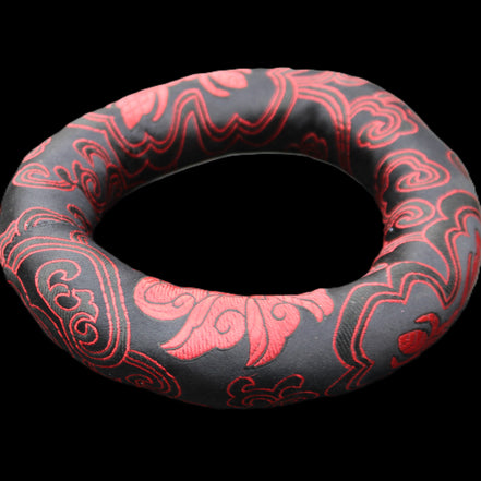 Large Singing Bowl cushion from Nepal 150*30mm 71g in sunlight - Rocks and Things Store